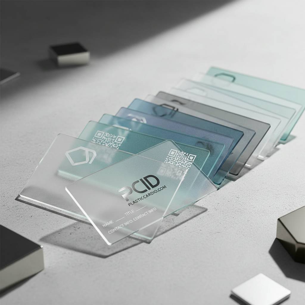 Clear Plastic Business Cards: Design & Materials