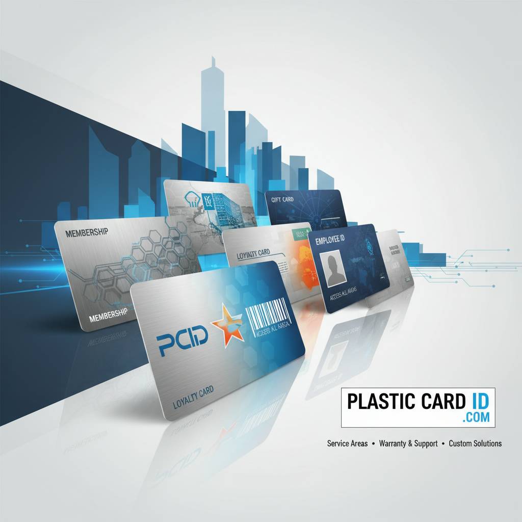 Service Areas, Warranty & Support Plastic Card ID